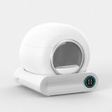 Duo Care – 2x Box — pack with two automatic litter boxes, side view