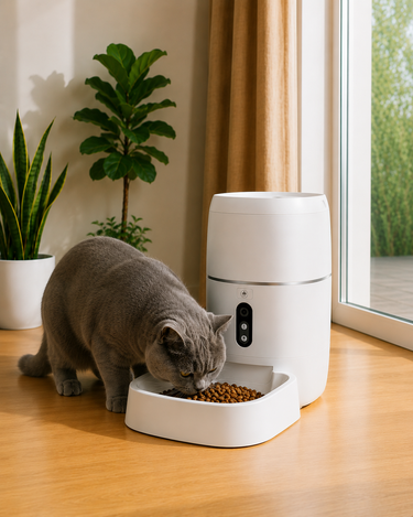 PetMaison Feeder — automatischer Futterautomat für Katzen