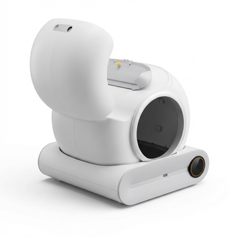 SmartFlow Module — replacement module for automatic litter box, front view
