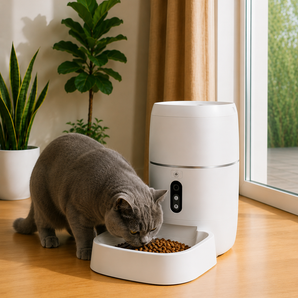 PetMaison Feeder — automatischer Futterautomat für Katzen