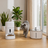 PetMaison Daily Care - Feeder + Fountain — Set mit Futterautomat und Trinkbrunnen