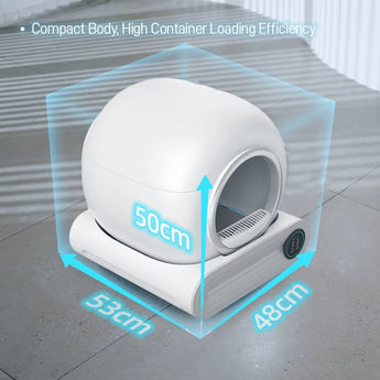 Duo Care – 2x Box — pack with two automatic litter boxes, detail view