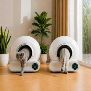 PetMaison Duo Care – 2x Box — zestaw dwóch automatycznych kuwet