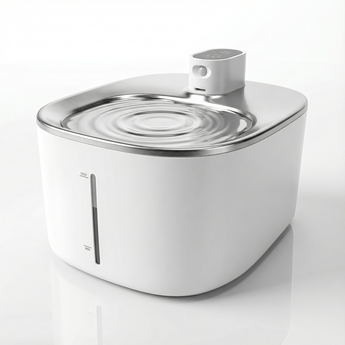 Fountain — automatische drinkfontein voor katten, in gebruik thuis