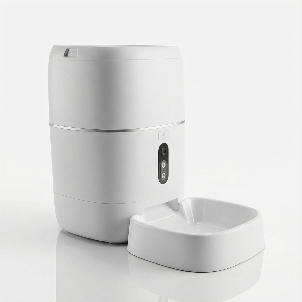 Feeder — automatische voerbak voor katten, zijaanzicht - 3